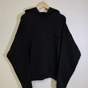 Fear of God Essentials Black Hoodie